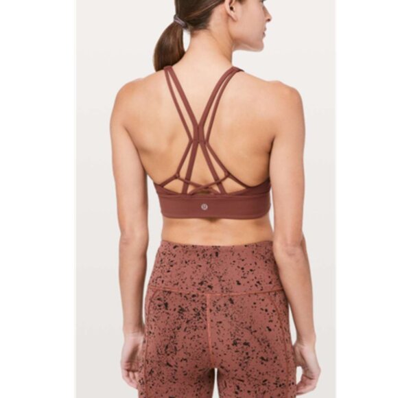 Lululemon Ride & Reflect Bra *lululemon X SoulCycle *Adobe Dust - Picture 4 of 13